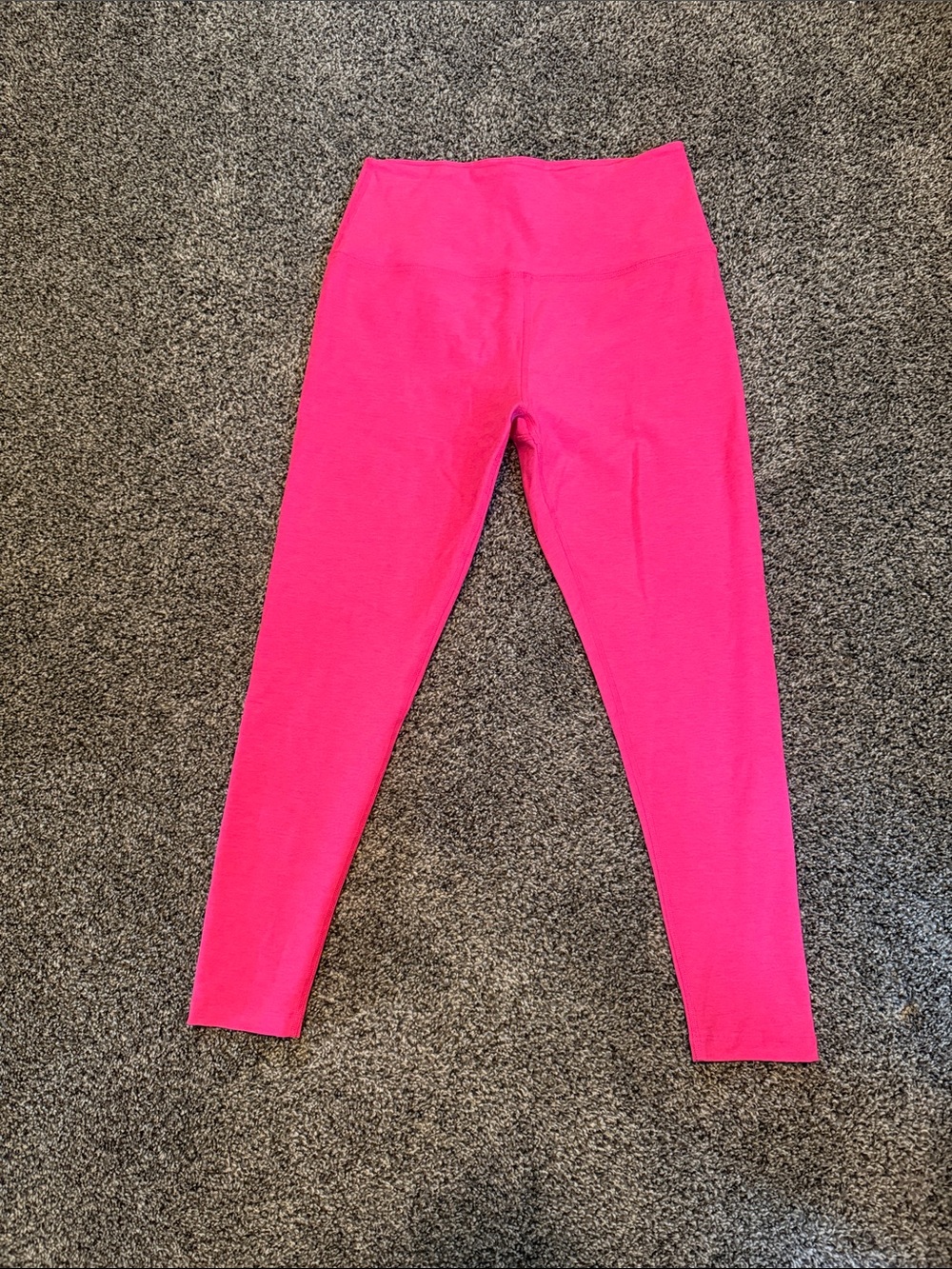 Beyond Yoga Neon Pink High-Waist Leggings